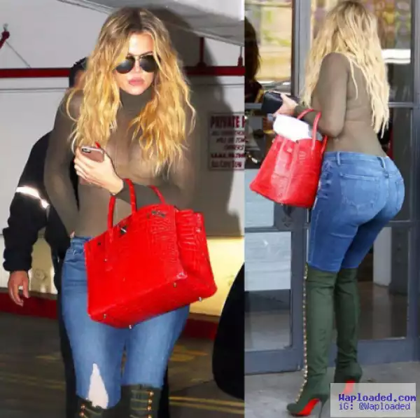 Photos: Khloe K & her big butt spotted on the streets of Beverly hills
